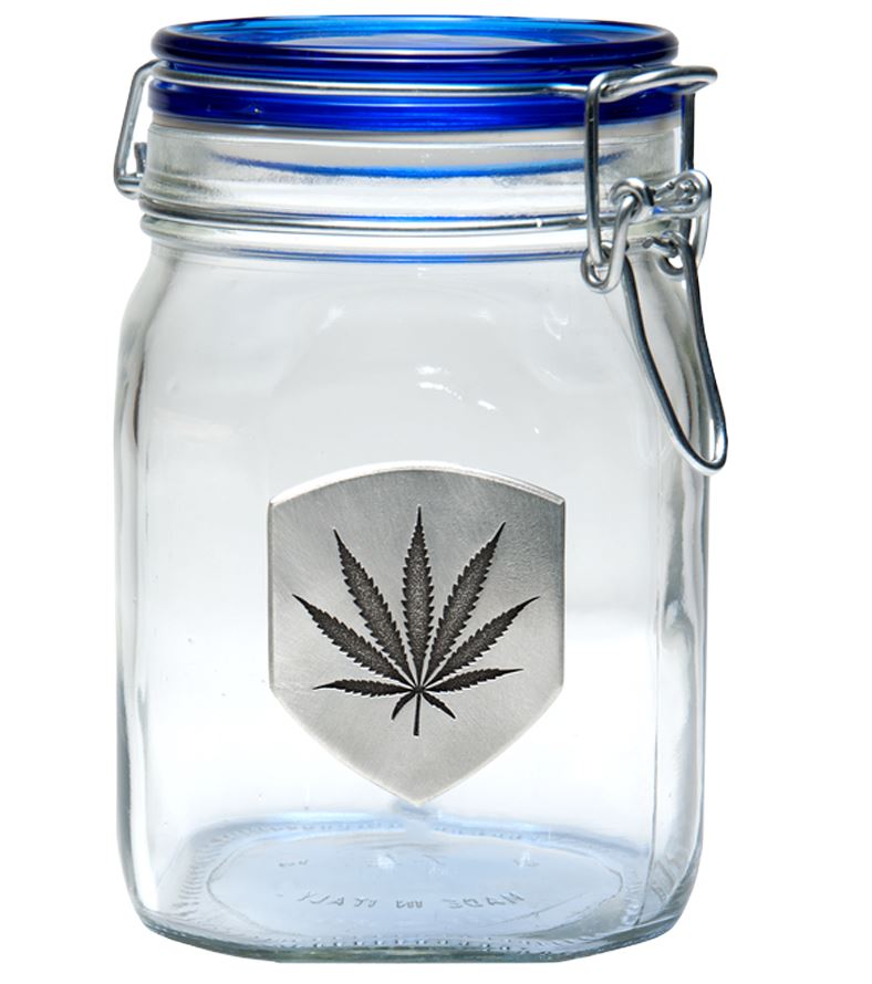 Airtight Glass Mini Stash Jar 1.5 Oz - We 'Weed' 420 Design - The  Blacklight Zone